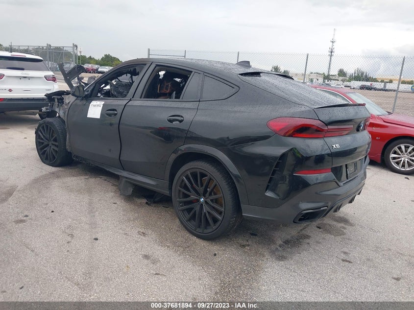 2021 BMW X6 4.4L V8   N(VIN: 5UXCY8C01M9F79647