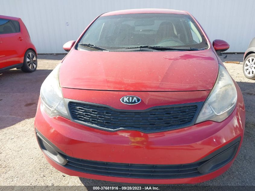 2014 KIA RIO LX - KNADM4A37E6398380