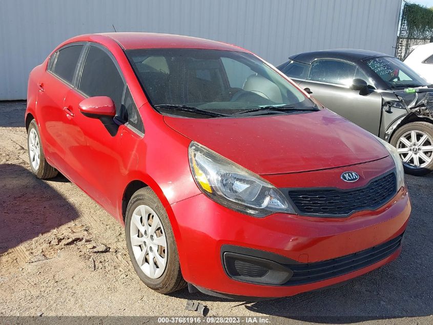 2014 KIA RIO LX - KNADM4A37E6398380