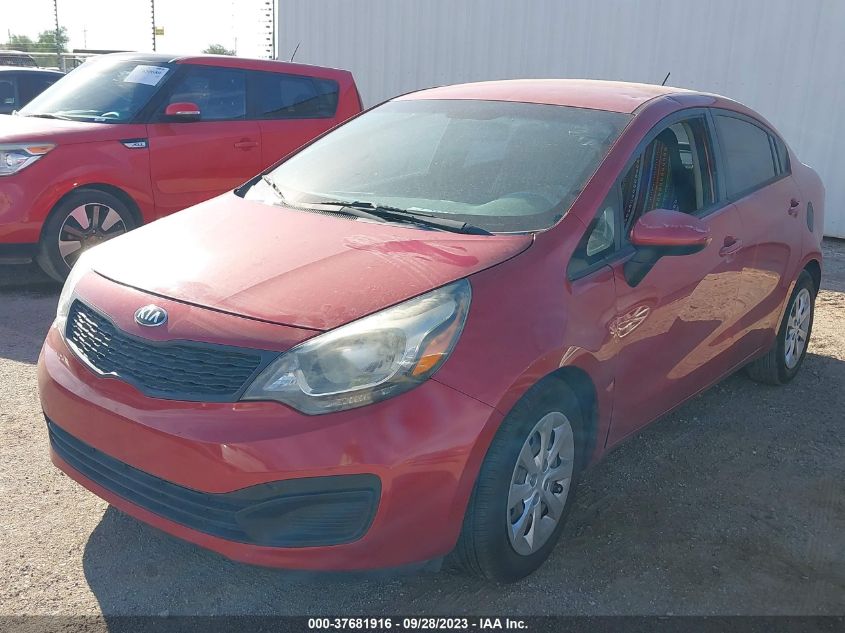2014 KIA RIO LX - KNADM4A37E6398380