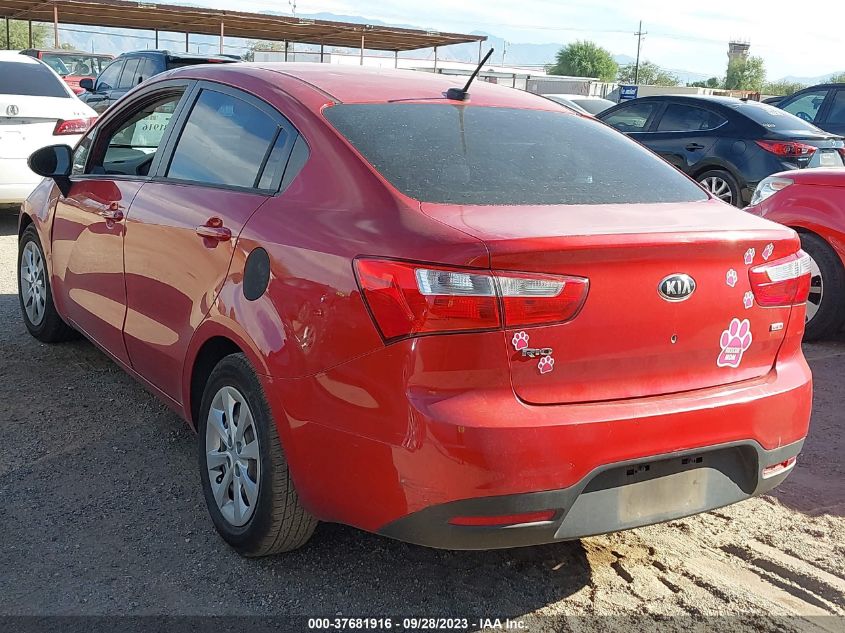 2014 KIA RIO LX - KNADM4A37E6398380