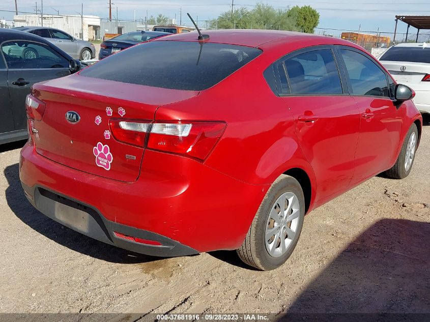 2014 KIA RIO LX - KNADM4A37E6398380