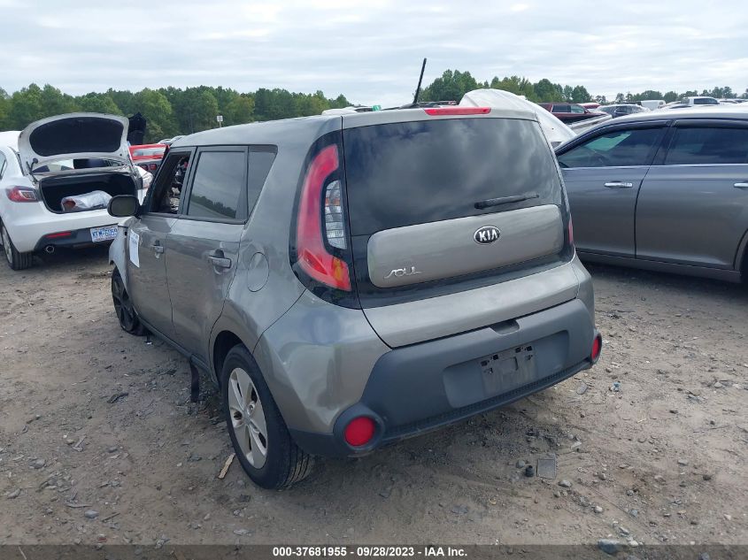 2016 KIA SOUL BASE - KNDJN2A29G7344333
