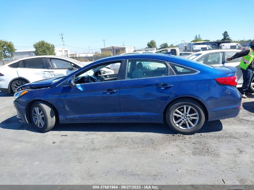 2015 HYUNDAI SONATA 2.4L - 5NPE24AF0FH015636