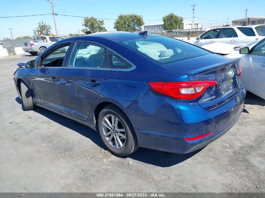 2015 HYUNDAI SONATA 2.4L - 5NPE24AF0FH015636