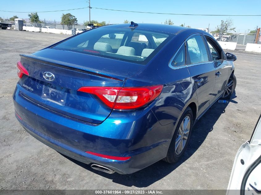 2015 HYUNDAI SONATA 2.4L - 5NPE24AF0FH015636