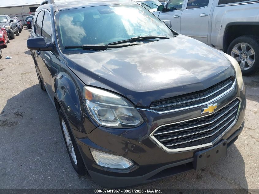 2016 CHEVROLET EQUINOX LT - 2GNALCEK4G6128466