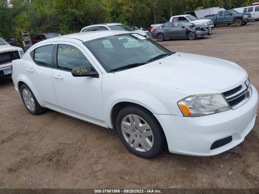 2013 DODGE AVENGER SE - 1C3CDZAB3DN753170