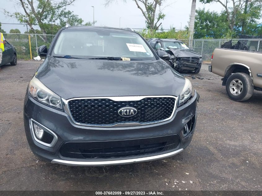 2016 KIA SORENTO EX - 5XYPH4A12GG040025