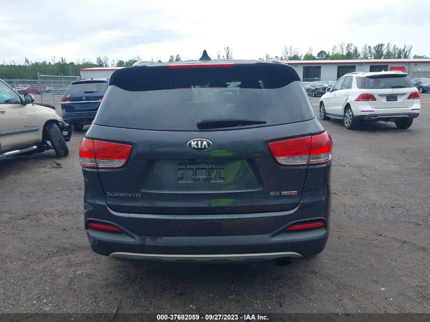 2016 KIA SORENTO EX - 5XYPH4A12GG040025