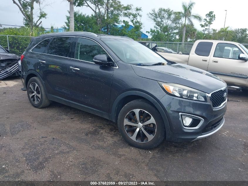 2016 KIA SORENTO EX - 5XYPH4A12GG040025