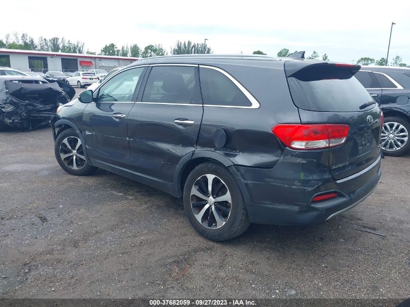 2016 KIA SORENTO EX - 5XYPH4A12GG040025