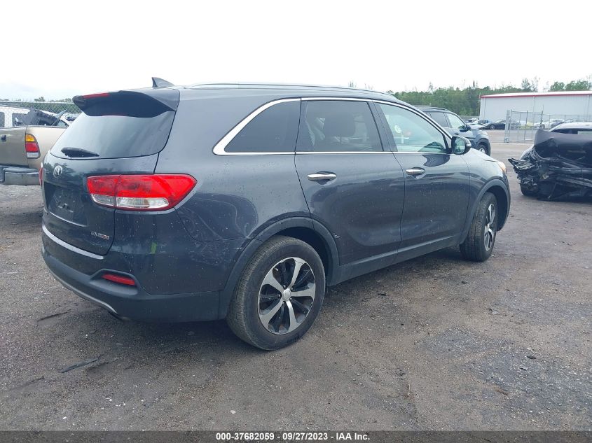 2016 KIA SORENTO EX - 5XYPH4A12GG040025