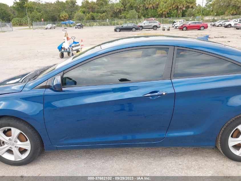 2013 HYUNDAI ELANTRA COUPE GS/SE - KMHDH6AE3DU023757