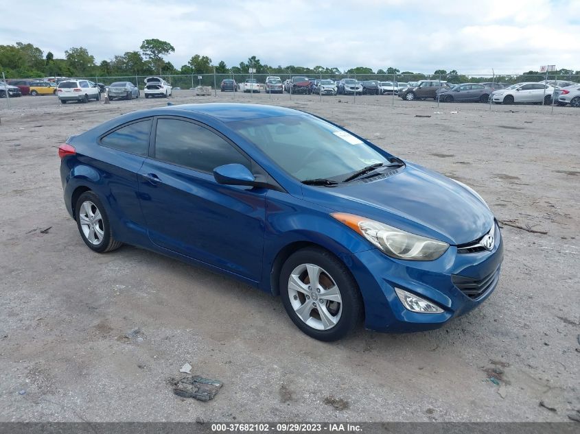 2013 HYUNDAI ELANTRA COUPE GS/SE - KMHDH6AE3DU023757