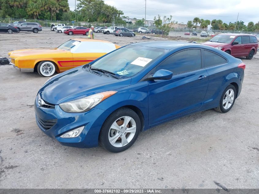 2013 HYUNDAI ELANTRA COUPE GS/SE - KMHDH6AE3DU023757
