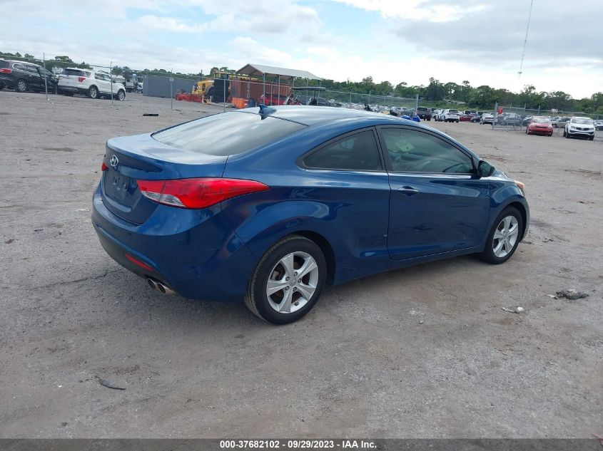 2013 HYUNDAI ELANTRA COUPE GS/SE - KMHDH6AE3DU023757