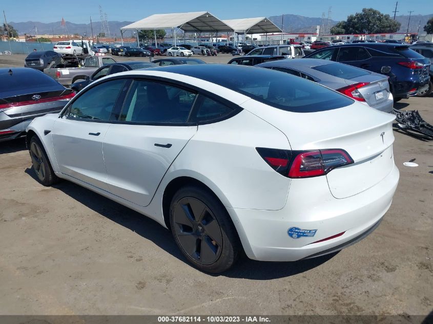 2021 TESLA MODEL 3 - 5YJ3E1EB0MF044702
