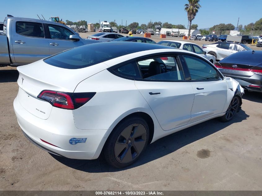 2021 TESLA MODEL 3 - 5YJ3E1EB0MF044702