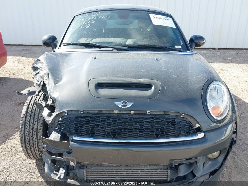 2013 MINI COOPER COUPE S - WMWSX3C51DT466261