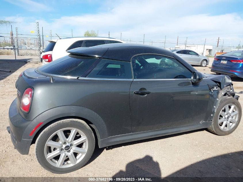 2013 MINI COOPER COUPE S - WMWSX3C51DT466261