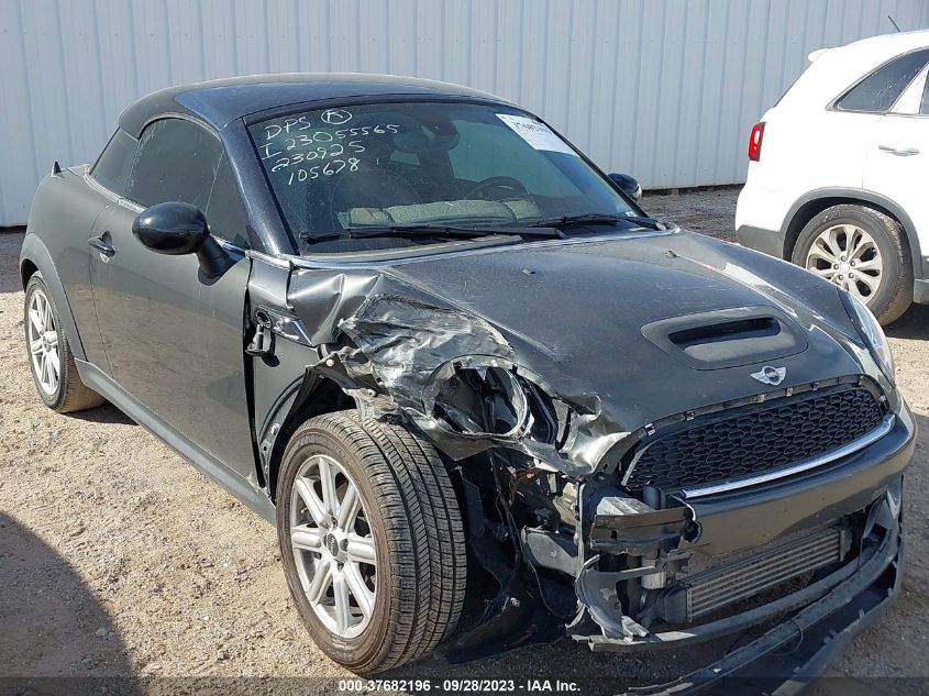 2013 MINI COOPER COUPE S - WMWSX3C51DT466261