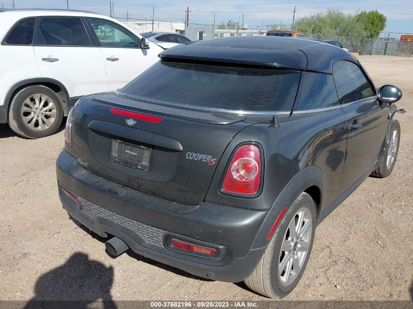2013 MINI COOPER COUPE S - WMWSX3C51DT466261