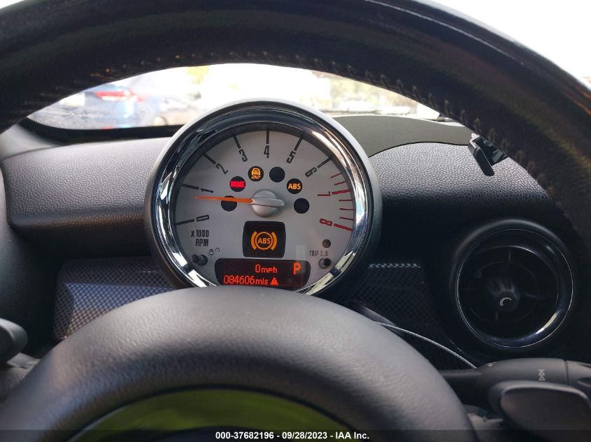 2013 MINI COOPER COUPE S - WMWSX3C51DT466261