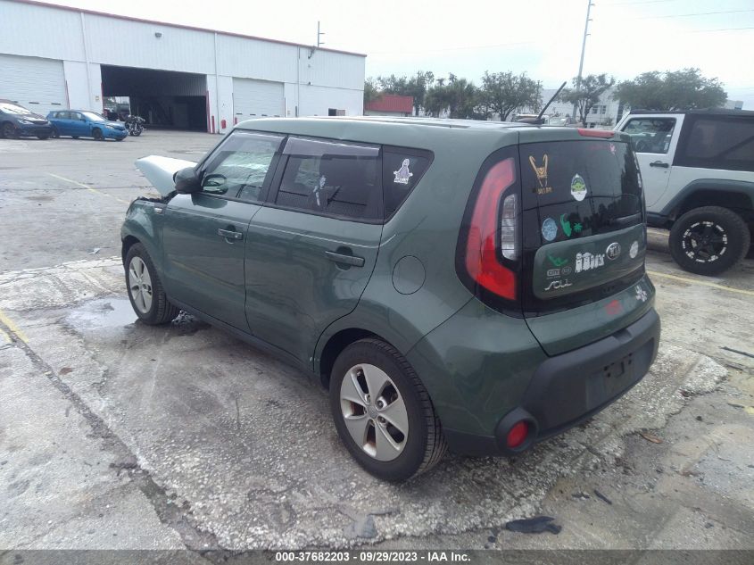 2014 KIA SOUL BASE - KNDJN2A28E7052539