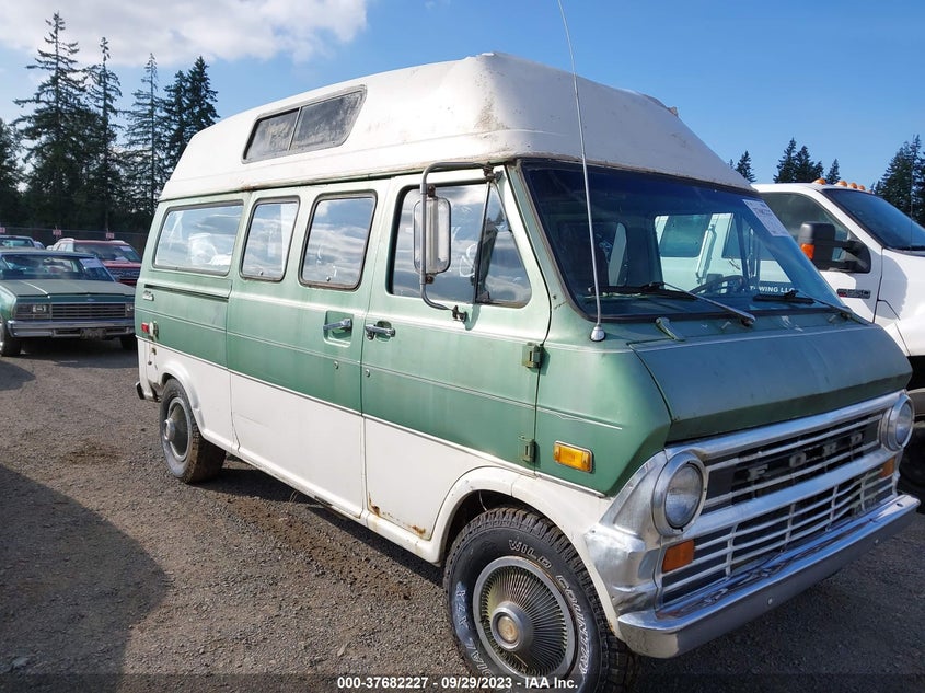 FORD ECONOLINE VAN 1972. Lot# 37682227. VIN E22GHM63077      . Photo 1