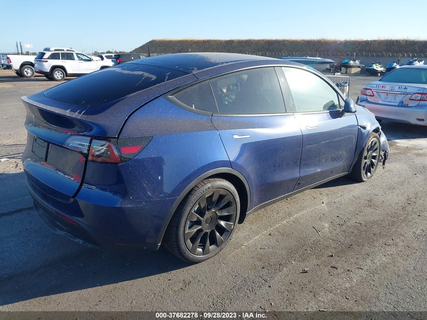 VIN 7SAYGDEE0PF809457 2023 TESLA MODEL Y LONG RANGE