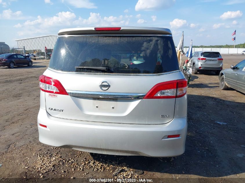 2015 NISSAN QUEST SV/S/PLATINUM/SL - JN8AE2KP2F9127501