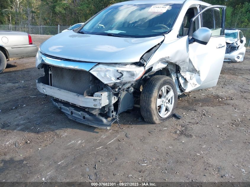 2015 NISSAN QUEST SV/S/PLATINUM/SL - JN8AE2KP2F9127501
