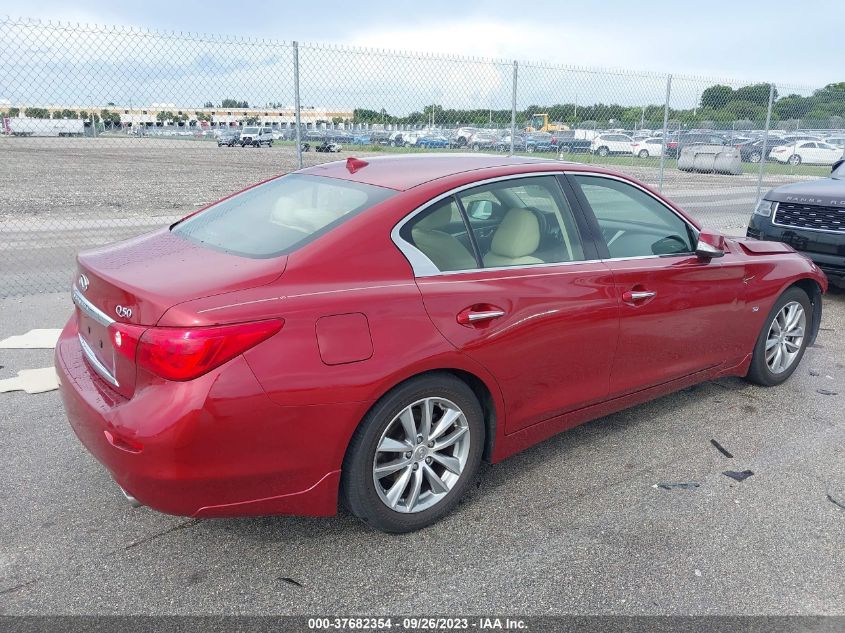 2014 INFINITI Q50 PREMIUM - JN1BV7AP9EM674908