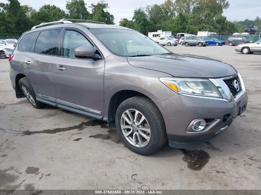 2013 NISSAN PATHFINDER SL - 5N1AR2MM0DC620401