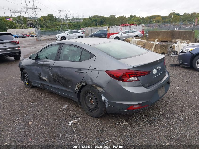 2019 HYUNDAI ELANTRA SE - 5NPD74LF9KH417286