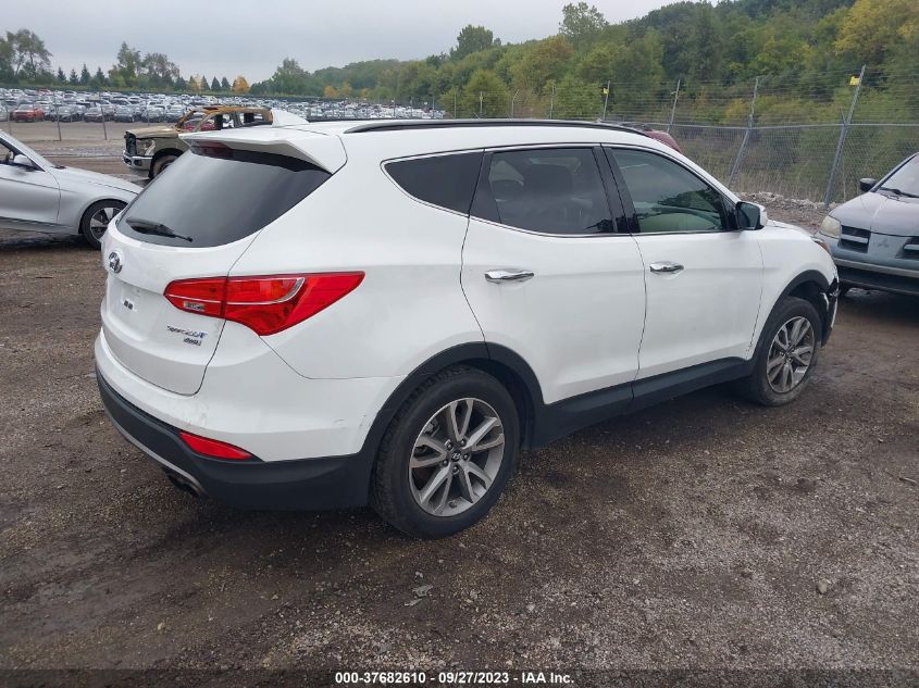 2014 HYUNDAI SANTA FE SPORT - 5XYZUDLA7EG169313