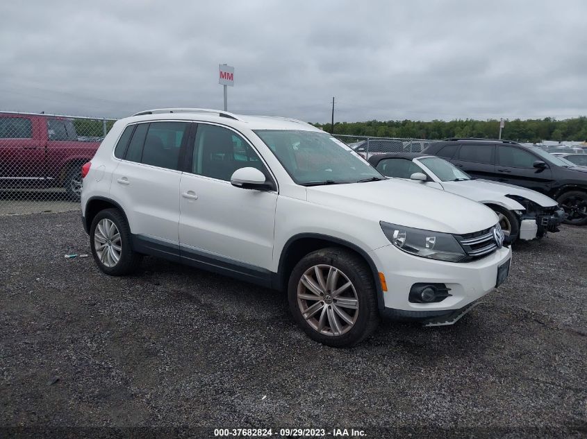 2013 VOLKSWAGEN TIGUAN SE - WVGAV3AX7DW596869