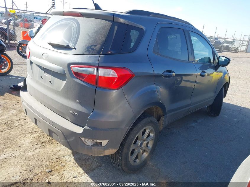 2020 FORD ECOSPORT SE - MAJ6S3GL1LC347402