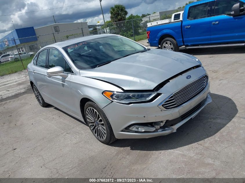 2018 FORD FUSION TITANIUM - 3FA6P0D91JR194141