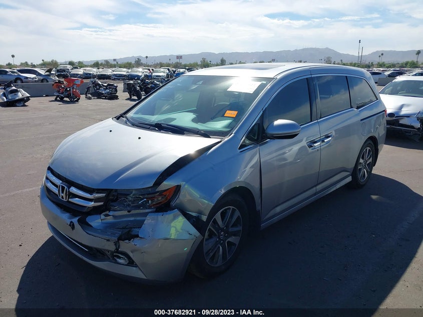 VIN 5FNRL5H94HB003561 2017 HONDA ODYSSEY TOURING