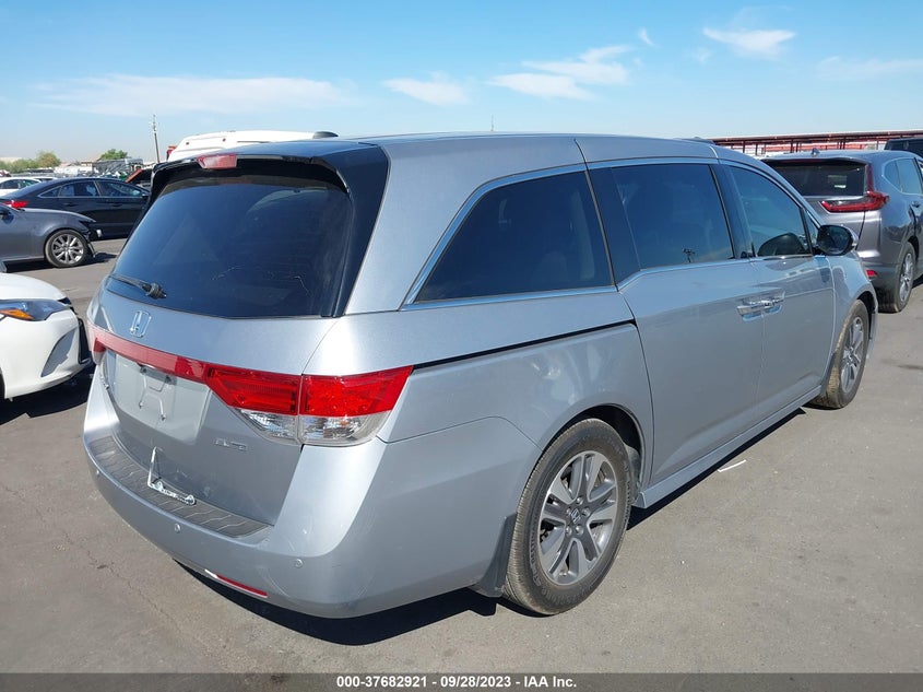 VIN 5FNRL5H94HB003561 2017 HONDA ODYSSEY TOURING