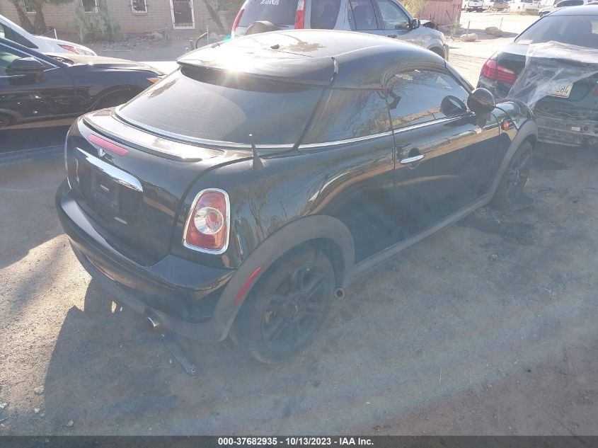 2014 MINI COUPE COOPER WMWSX1C59ET508052