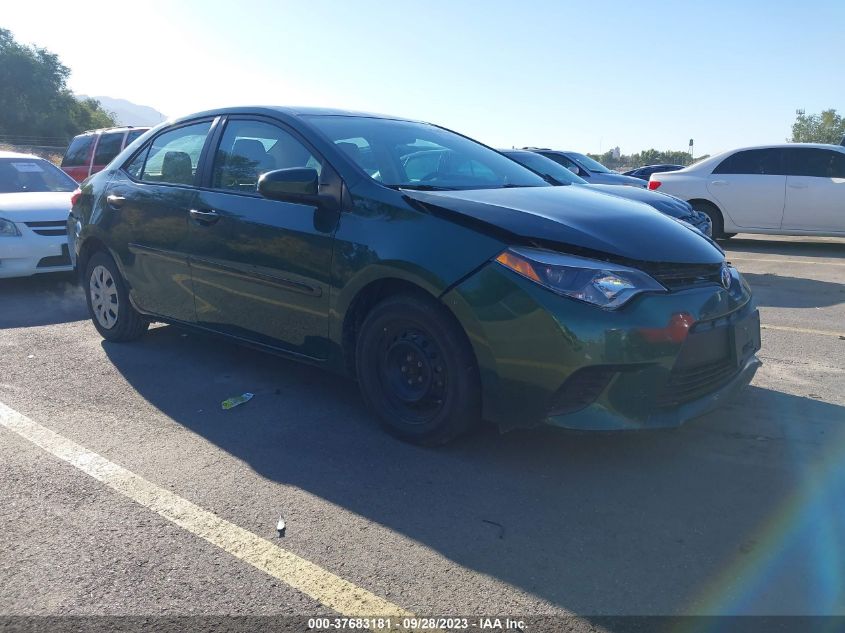 2014 TOYOTA COROLLA LE ECO - 2T1BPRHE3EC224983