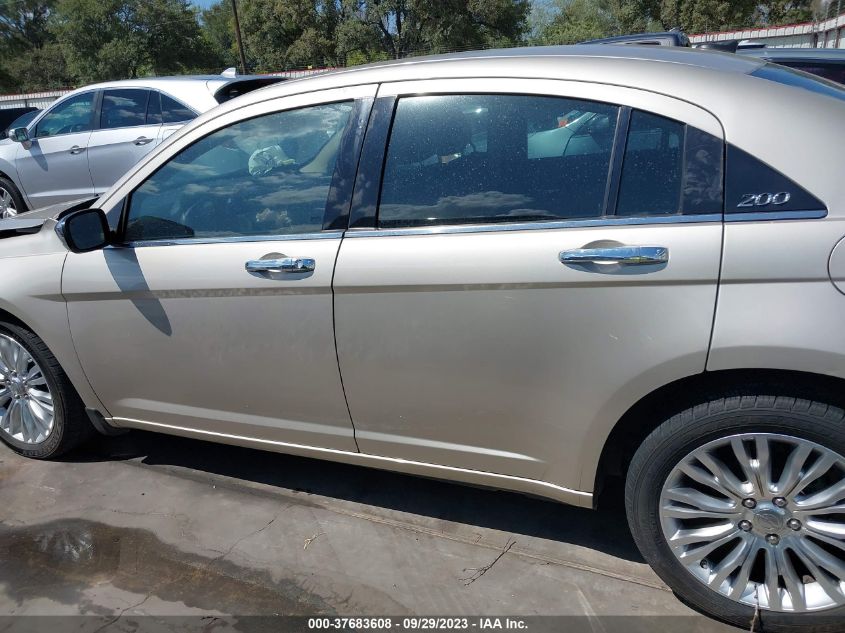 2013 CHRYSLER 200 LIMITED - 1C3CCBCG6DN690231