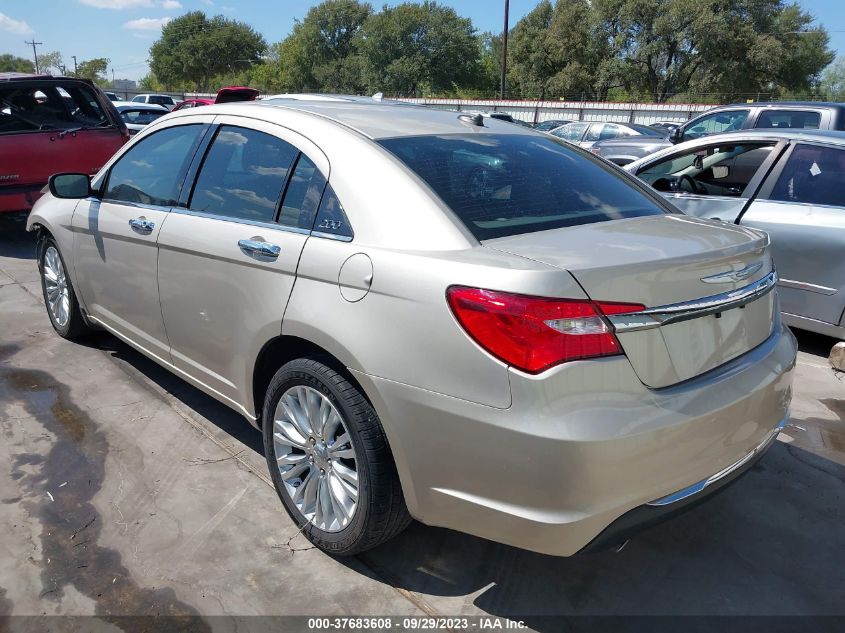 2013 CHRYSLER 200 LIMITED - 1C3CCBCG6DN690231