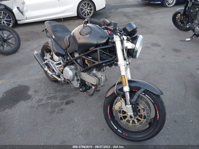 2003 DUCATI M600 ZDM1RA2K83B031069