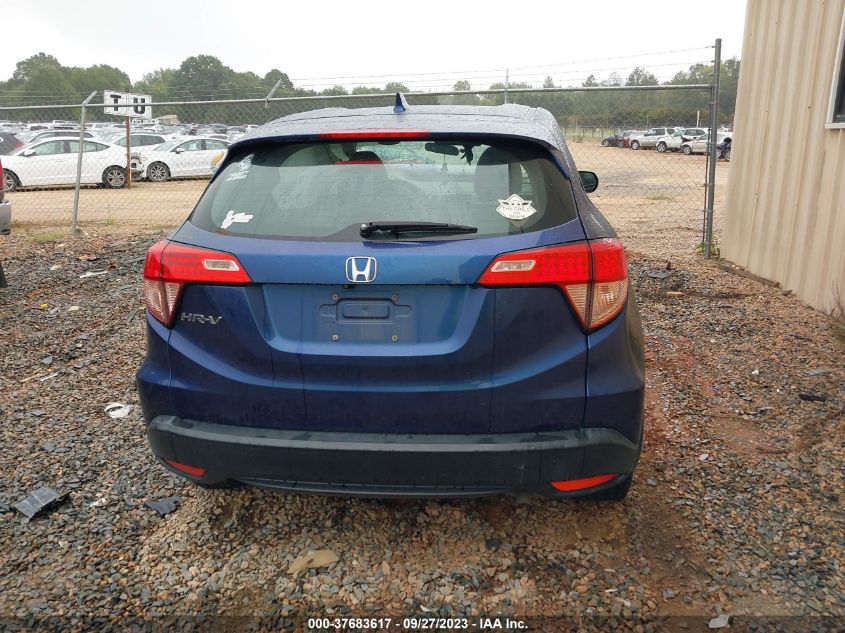 2016 HONDA HR-V LX - 3CZRU5H37GM752237