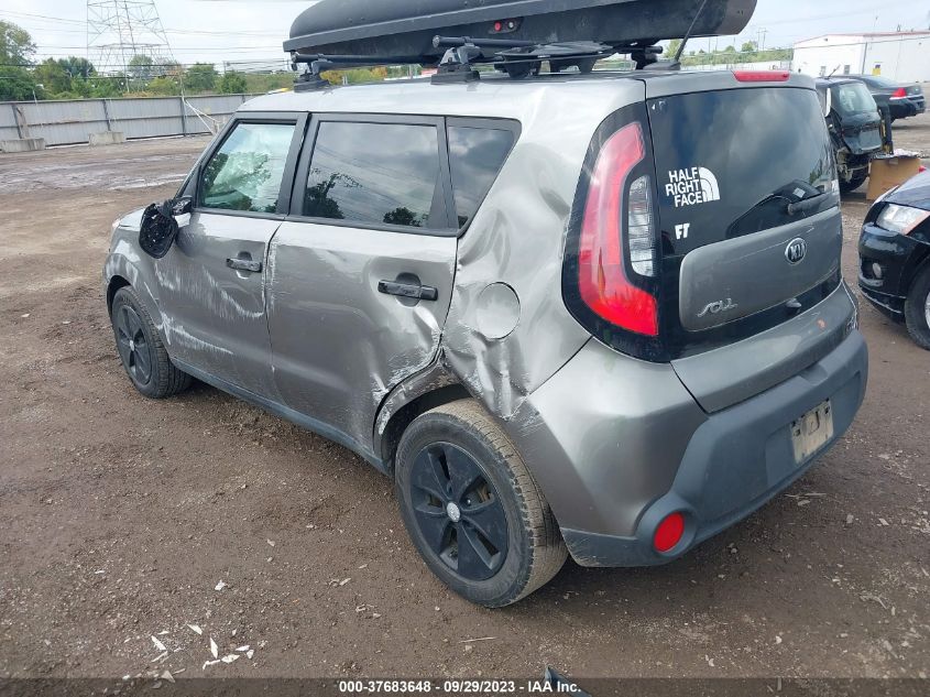 2015 KIA SOUL BASE - KNDJN2A25F7191934