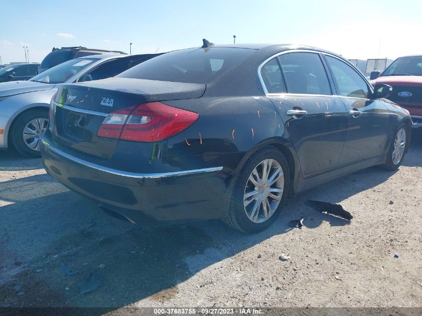 2013 HYUNDAI GENESIS 3.8L - KMHGC4DD0DU224230